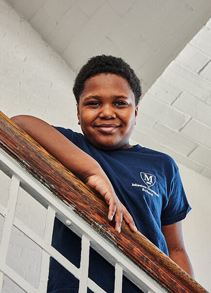 Student at Mission Grammar School